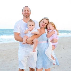 Gap Linen/cotton seersucker dress